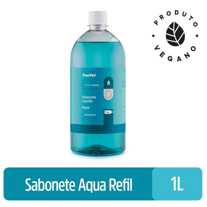 Imagem do produto Sabonete Liquido Panvel Aqua Refil 1 Litro