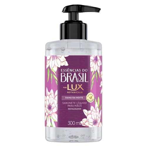 Sabonete Líquido Para As Mãos Lux Botanicals Essências Do Brasil Damadanoite Com 300Ml