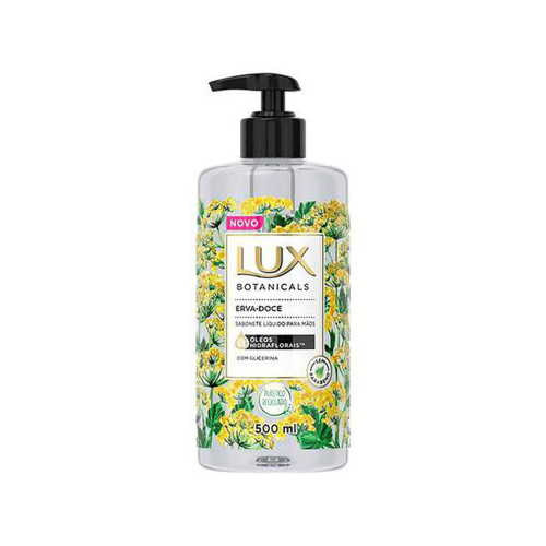 Imagem do produto Sabonete Liquido Para Maos Lux Glicerina E Oleos Hidraflorais Erva Doce 500Ml