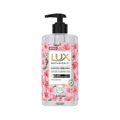 Imagem do produto Sabonete Liquido Para Maos Lux Glicerina Flor De Cerejeira 500Ml