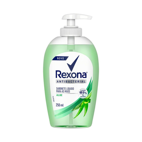 Imagem do produto Sabonete Líquido Para Mãos Rexona Antibacterial Aloe 250Ml