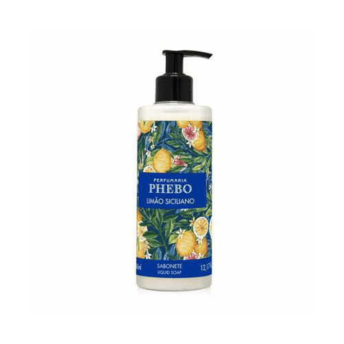 Imagem do produto Sabonete Líquido Phebo Limão Siciliano Com 360Ml