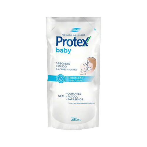 Sabonete Líquido Protex Baby Proteção Delicada Refil 380Ml