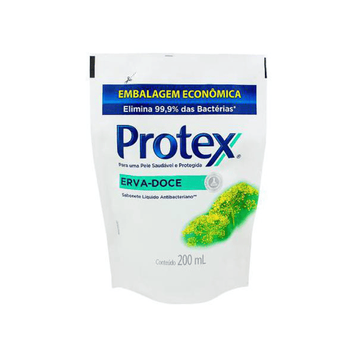 Sabonete Líquido Protex Ervadoce Refil Com 200Ml