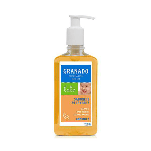 Sabonete Líquido Relaxante Granado Bebê Camomila 250Ml