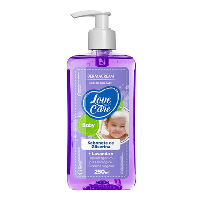 Sabonete Love Care Glicerina Lavanda 250Ml