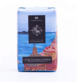 Imagem do produto Sabonete Madressenza Santa Terra Veg Limao Siciliano 180Gr