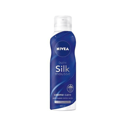 Sabonete Nivea Silk Mousse Creme Care 200Ml