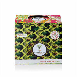 Sabonete Organica Sortidos Com 3 Unidades De 90G