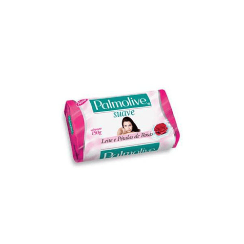 Sabonete - Palmolive Suave Leite E Pétalas De Rosas 150G