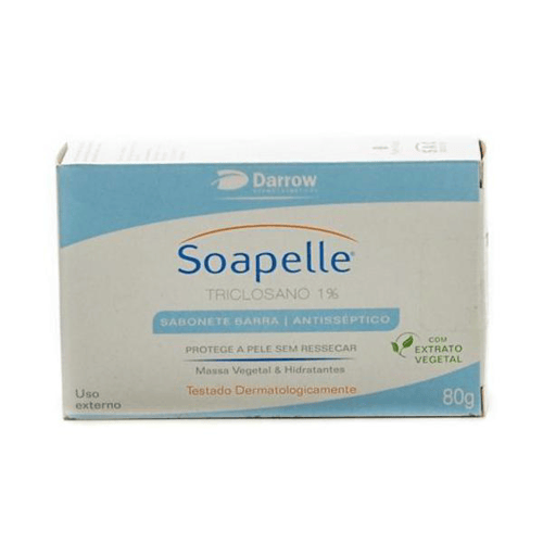 Sabonete Soapelle Antiseptico 80G Sem Prescricao