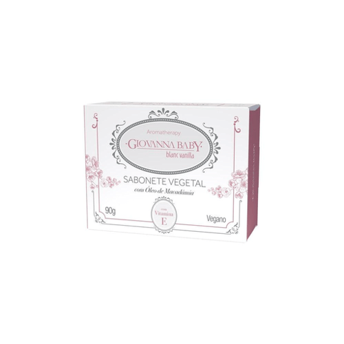 Imagem do produto Sabonete Vegetal Retangular Giovanna Baby Blanc Vanilla 90G