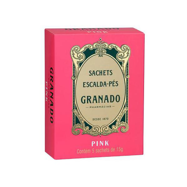 Imagem do produto Sachet - Escalda Pés Granado Pink Com 5 Unidades