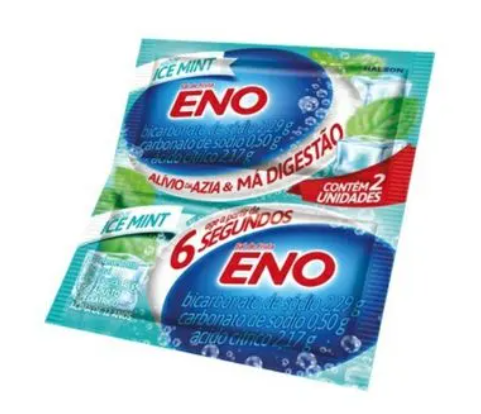 Imagem do produto Sal De Fruta Eno Ice Mint Pó Efervescente - 2 Unidades De 5Gr