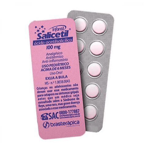 Imagem do produto Salicetil 100 Mg - 10 Comprimidos