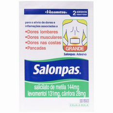 Adesivo Salonpas Grande Com 2 Unidades