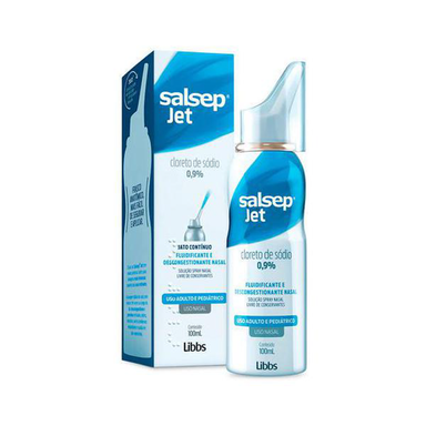 Salsep Jet 0,9% Spray 100Ml