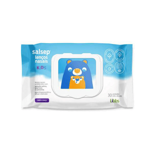 Imagem do produto Salsep Lenço Nasal Kids Com 30 Unidades