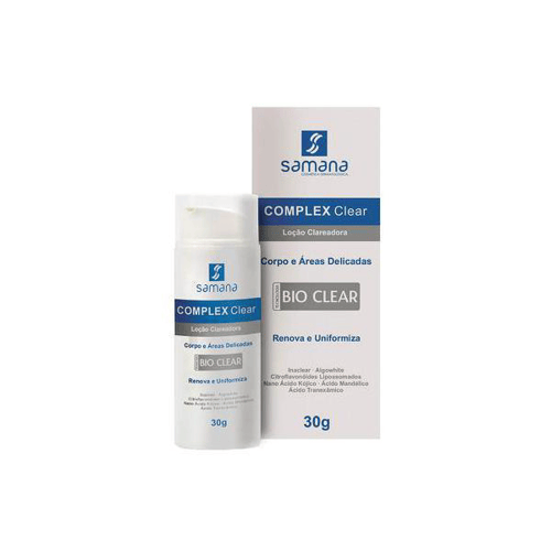 Imagem do produto Samana Loção Clareamento De Axilas Complex Clear 30G