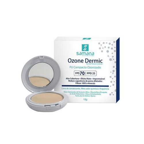 Imagem do produto Samana Pó Compacto Com Ozônio Ozone Dermic Fps70 Bronze