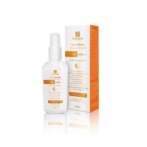 Imagem do produto Samana Protetor Solar Hydra Screen Loção Facial Fps 47 140Ml