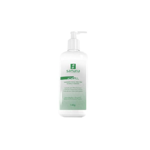 Imagem do produto Samana Sabonete Facial Pele Com Acne Fill 140Ml