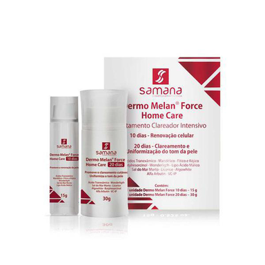 Imagem do produto Samana Tratamento Clareador Dermo Melan Force Total 30 Dias