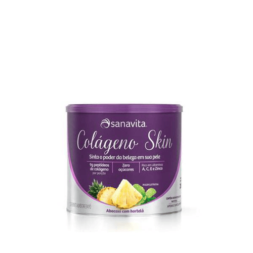 Imagem do produto Sanavita Colageno Skin 200G Abacaxi Com Hortela