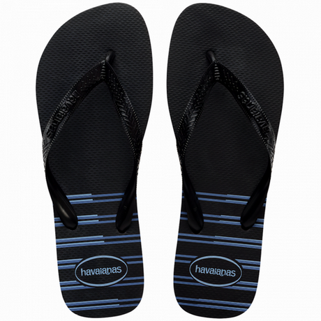 Imagem do produto Sand Havaianas Tópica Basic Preto/Azul 39/40