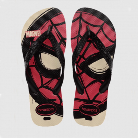 Imagem do produto Sand Havaianas Tópica Logomania Marvel Bege 23/24