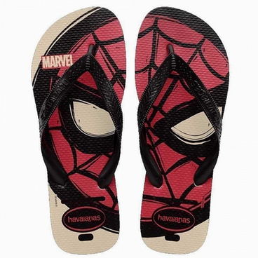 Imagem do produto Sand Havaianas Tópica Logomania Marvel Bege 35/36