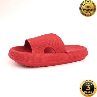 Imagem do produto Sandália Chinelo Ortopedico Nuvem Flyfeet Vermelho 42/43 Ortho Pauher