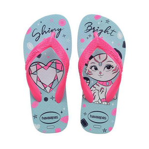 Sandália Havaianas Kids Top Pets Azul Water Tamanho 27/28 1 Par