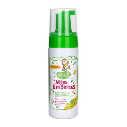 Sanitizante Para Mãos Sem Alcool Bioclub