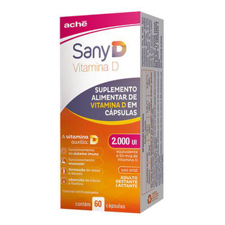 Imagem do produto Sany D Vitamina D3 2.000Ui Com 60 Cápsulas