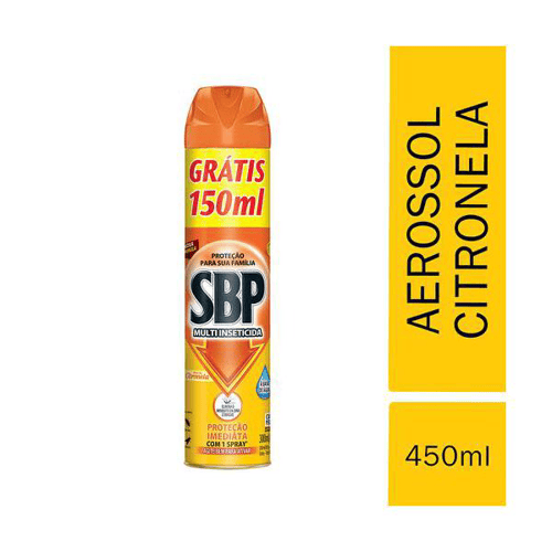 Imagem do produto Sbp Aerosol - Com Oleo Citronela L450 P300
