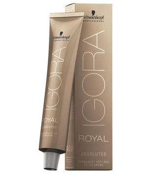 Imagem do produto Schwarzkopf Igora Absolutes Coloração 6/80 Louro Escuro Vermelho Natural 60Ml