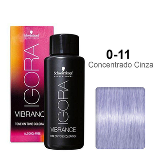 Imagem do produto Schwarzkopf Igora Vibrance 011 Potencializador Cinza 60Ml