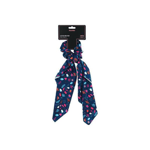 Imagem do produto Scrunchie Lenco Para Cabelo Floral Panvel Acessorios Verao Romantico Vibrante