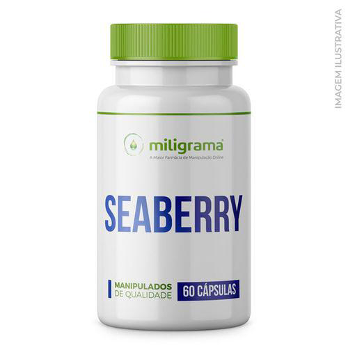 Imagem do produto Seaberry 500Mg 60 Cápsulas Superfruta Fonte De Ômega 7