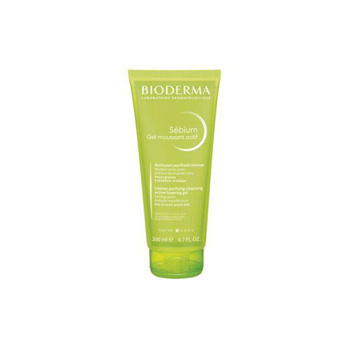 Gel De Limpeza Bioderma Sebium Moussant Actif Antiacne 200Ml