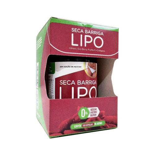 Imagem do produto Seca Barriga Lipo Emagrecedor Natural 120 Caps Natunectar