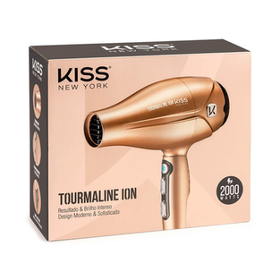 Imagem do produto Secador De Cabelo Kiss New York Tourmaline Ion 2000W 220V 1 Unidade