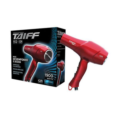 Secador Taiff Profissional Red Ion Elegance 1900W 127 V