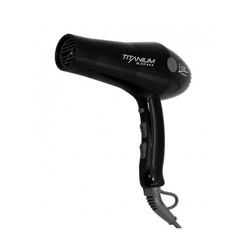 Secador Titanium Black 220V St005b Preto Lizz