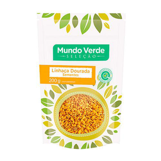 Imagem do produto Semente De Linhaça Dourada Mundo Verde Seleção 200G