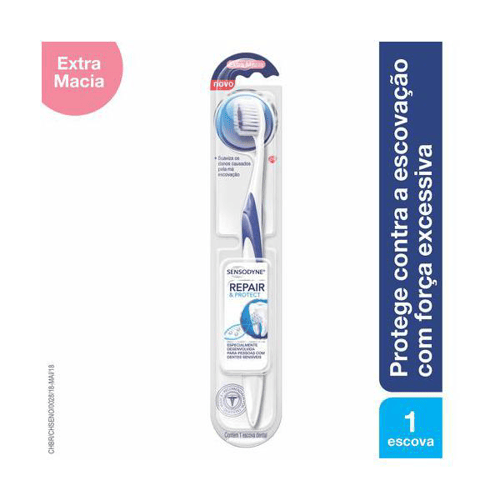 Sensodyne Escova Dental Rapair & Protect