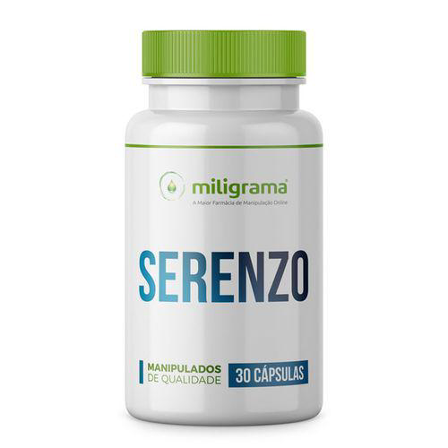 Imagem do produto Serenzo 500Mg Diminui Os Sintomas Do Stress 30 Cápsulas
