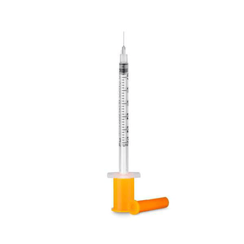 Seringa De Insulina 0,3Ml Com Agulha Cx Com 100 Unidades Multilaser Saúde Hc457