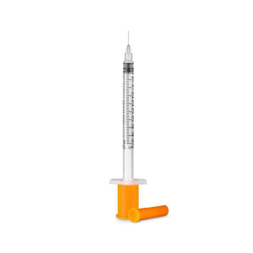 Imagem do produto Seringa De Insulina 0,5 Com Agulha Cx Com 100 Unidades Multilaser Saúde Hc458